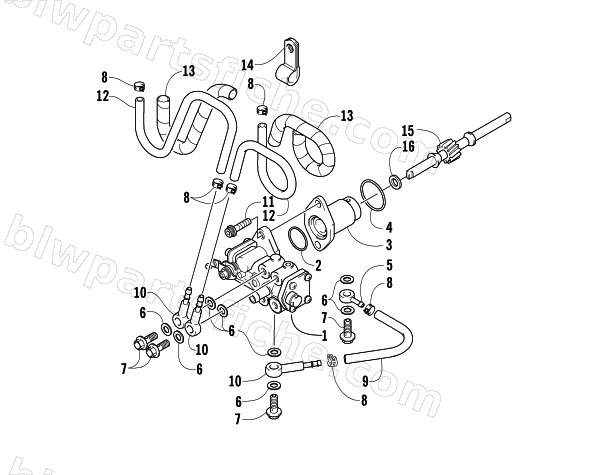 OIL PUMP diagram