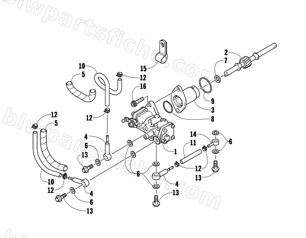 OIL PUMP diagram