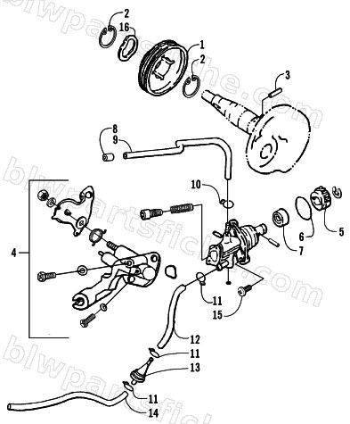 OIL PUMP ASSEMBLY diagram