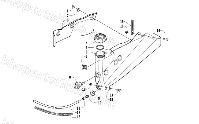 OIL TANK ASSEMBLY diagram