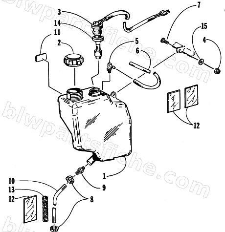 OIL TANK ASSEMBLY diagram