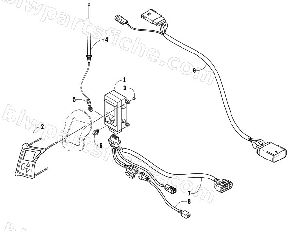 RADIO AND WIRING ASSEMBLIES diagram