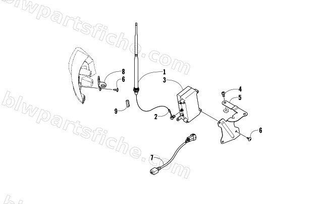 RADIO AND WIRING ASSEMBLIES diagram