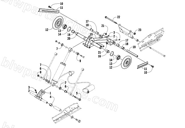 REAR ARM KIT diagram