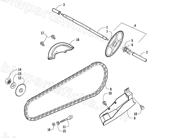 REAR DRIVE ASSEMBLY diagram