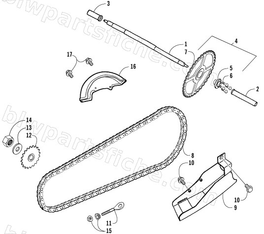 REAR DRIVE ASSEMBLY diagram