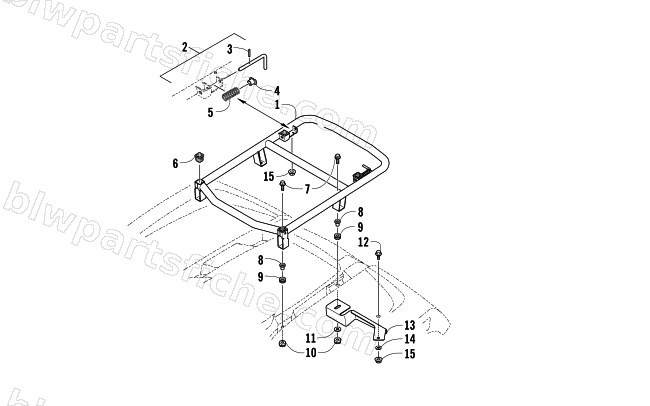 REAR RACK ASSEMBLY diagram