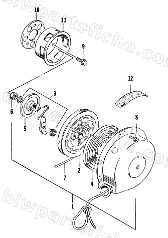 RECOIL STARTER diagram