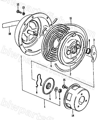RECOIL STARTER diagram