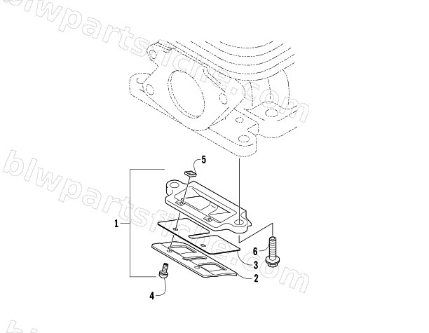 REED VALVE ASSEMBLY diagram