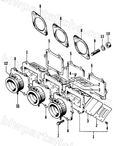 REED VALVE ASSEMBLY diagram