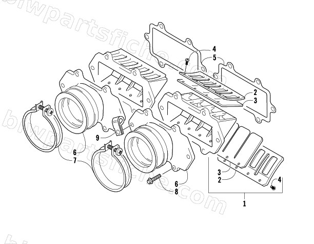 REED VALVE ASSEMBLY diagram