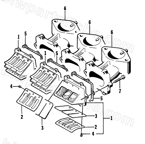 REED VALVE ASSEMBLY diagram
