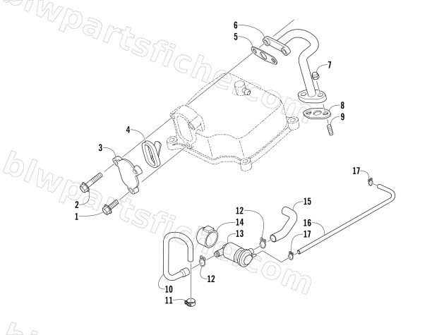 REED VALVE ASSEMBLY diagram