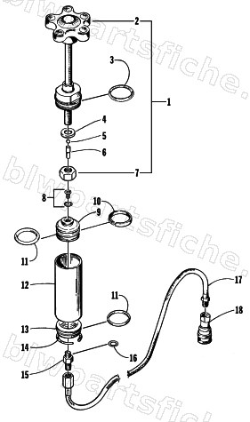REMOTE SHOCK LIMITER ASSEMBLY diagram