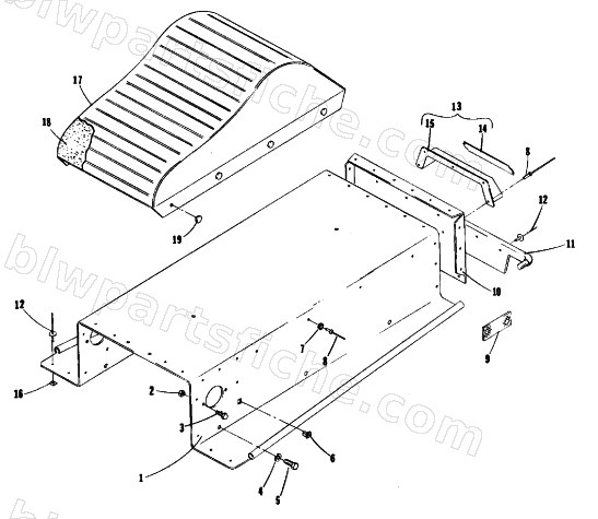 SEAT AND TUNNEL diagram