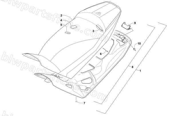SEAT ASSEMBLY diagram