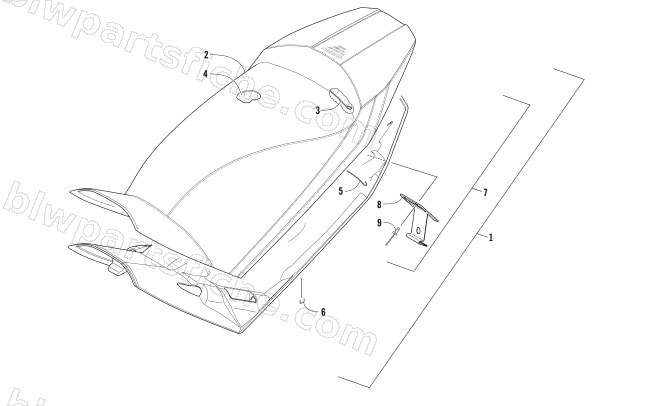 SEAT ASSEMBLY diagram