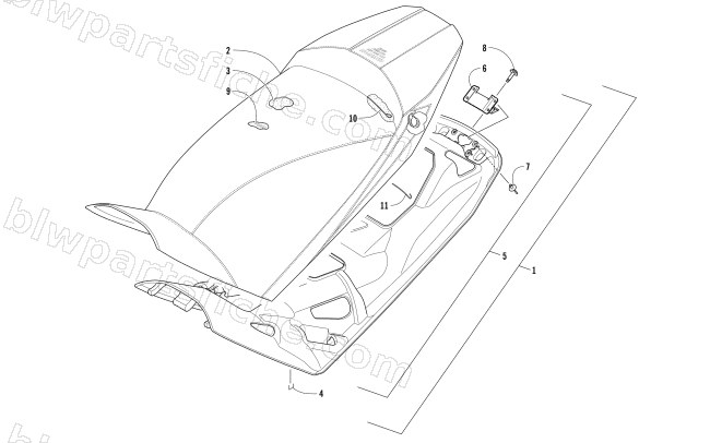 SEAT ASSEMBLY diagram