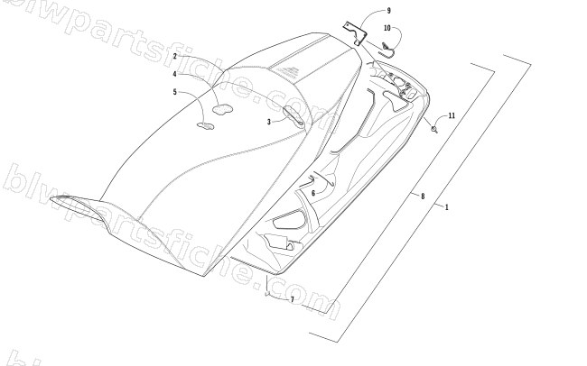 SEAT ASSEMBLY diagram