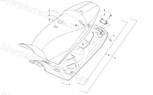 SEAT ASSEMBLY diagram