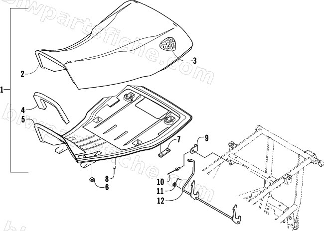 SEAT ASSEMBLY diagram