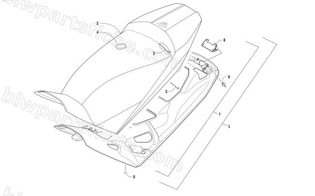 SEAT ASSEMBLY diagram