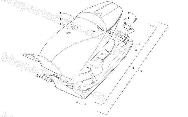SEAT ASSEMBLY diagram
