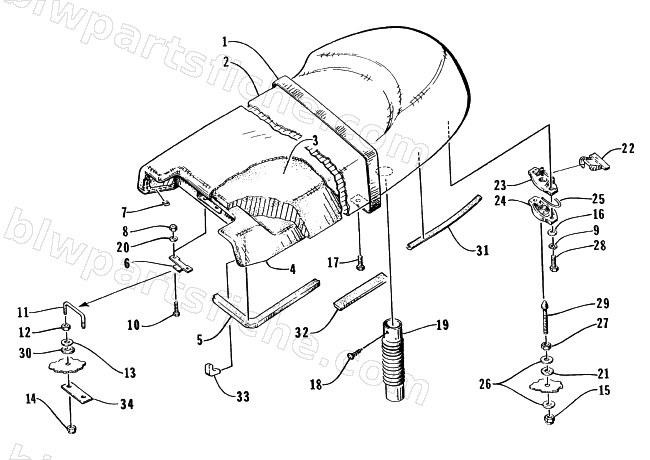 SEAT ASSEMBLY diagram