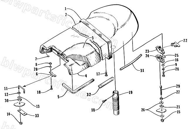 SEAT ASSEMBLY diagram