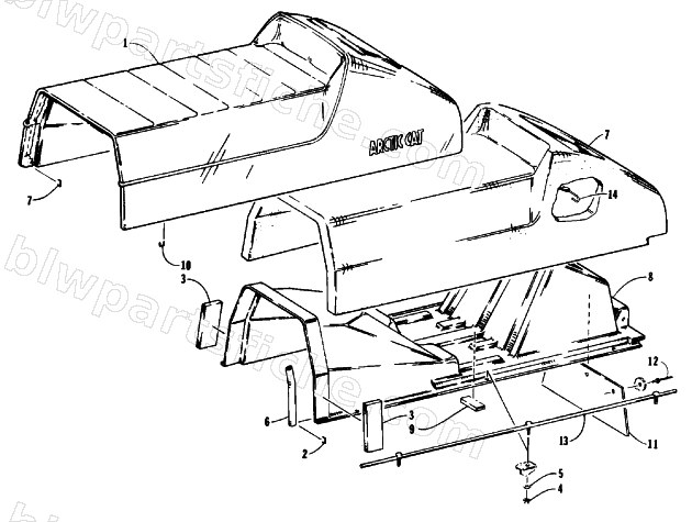 SEAT ASSEMBLY diagram
