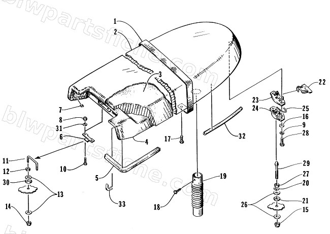 SEAT ASSEMBLY diagram