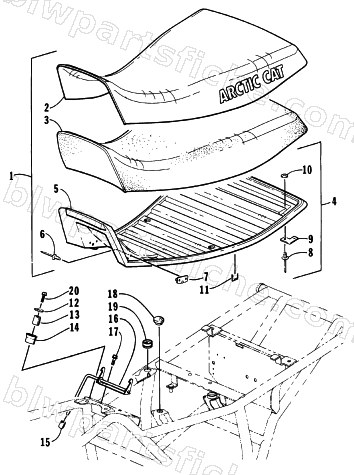 SEAT ASSEMBLY diagram