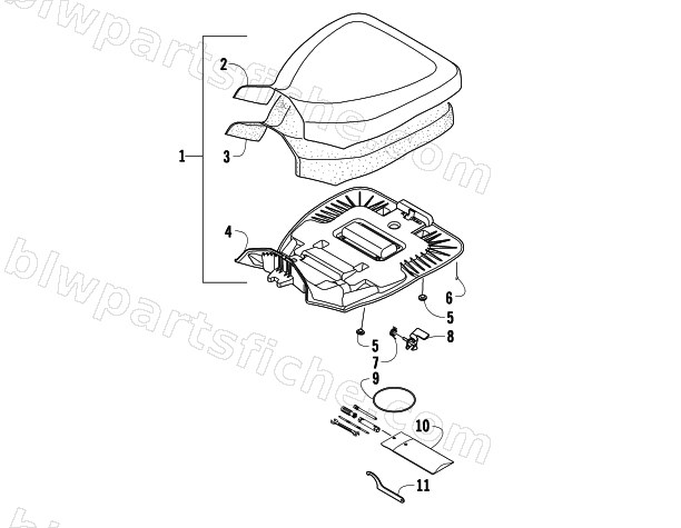 SEAT ASSEMBLY diagram