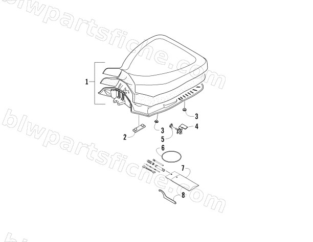 SEAT ASSEMBLY diagram