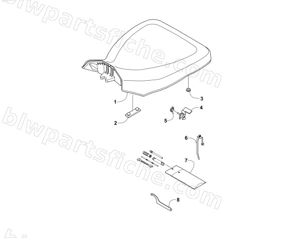SEAT ASSEMBLY diagram