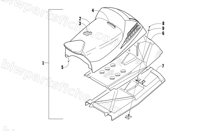 SEAT ASSEMBLY diagram