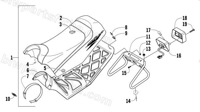 SEAT ASSEMBLY diagram