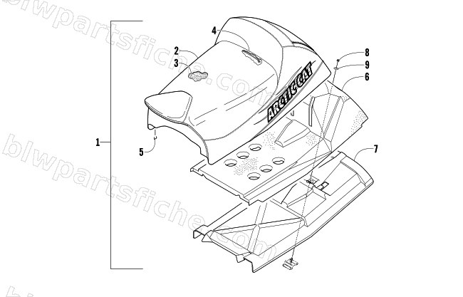 SEAT ASSEMBLY diagram