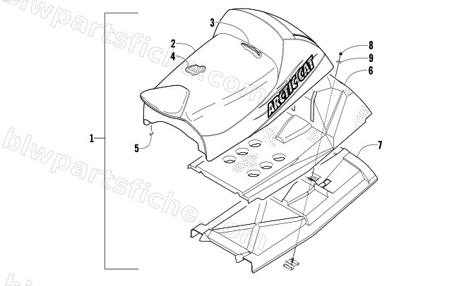 SEAT ASSEMBLY diagram