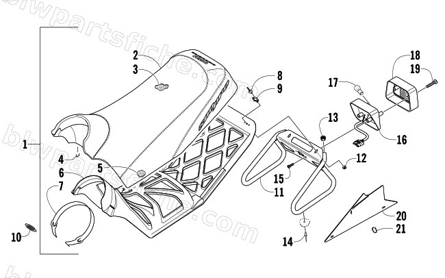 SEAT ASSEMBLY diagram