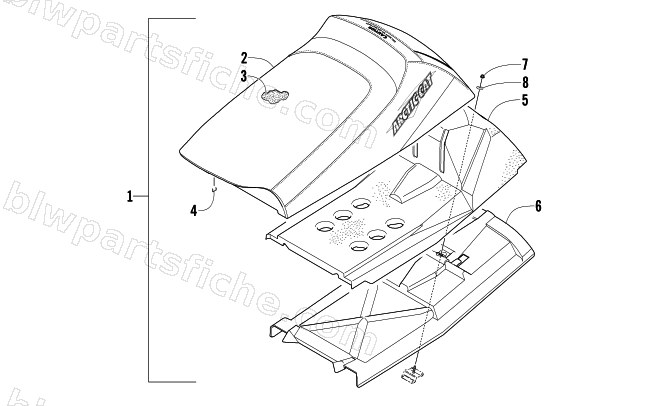 SEAT ASSEMBLY diagram