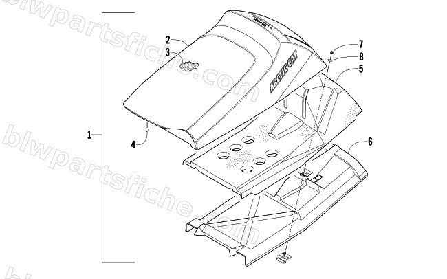 SEAT ASSEMBLY diagram