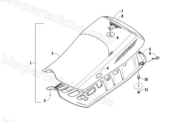 SEAT ASSEMBLY diagram