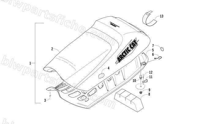 SEAT ASSEMBLY diagram