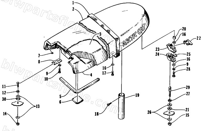 SEAT ASSEMBLY diagram