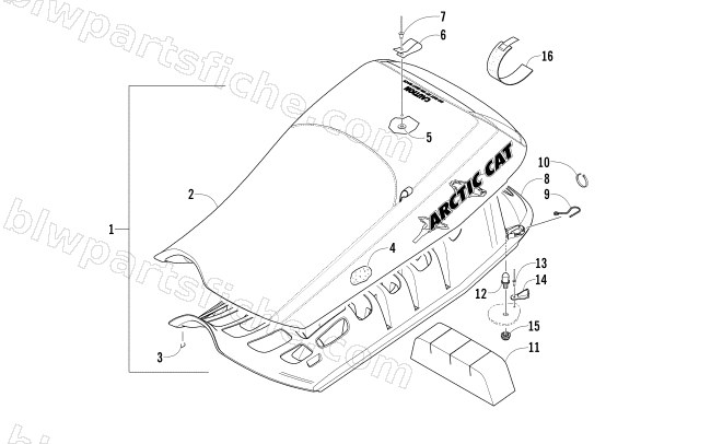 SEAT ASSEMBLY diagram