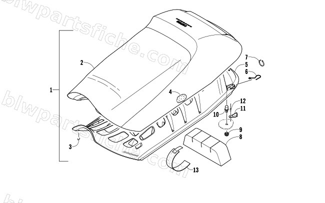 SEAT ASSEMBLY diagram