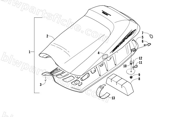 SEAT ASSEMBLY diagram