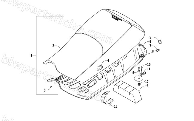 SEAT ASSEMBLY diagram